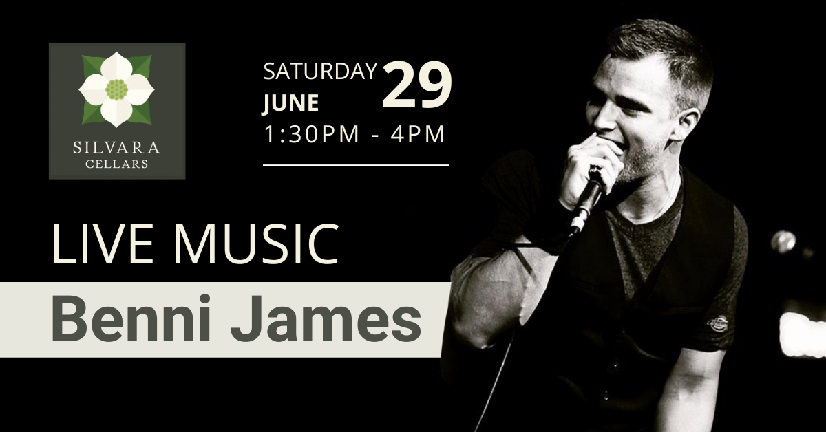 BENNI JAMES Live Music at Silvara Cellars in Leavenworth WA JUNE 29th 2024